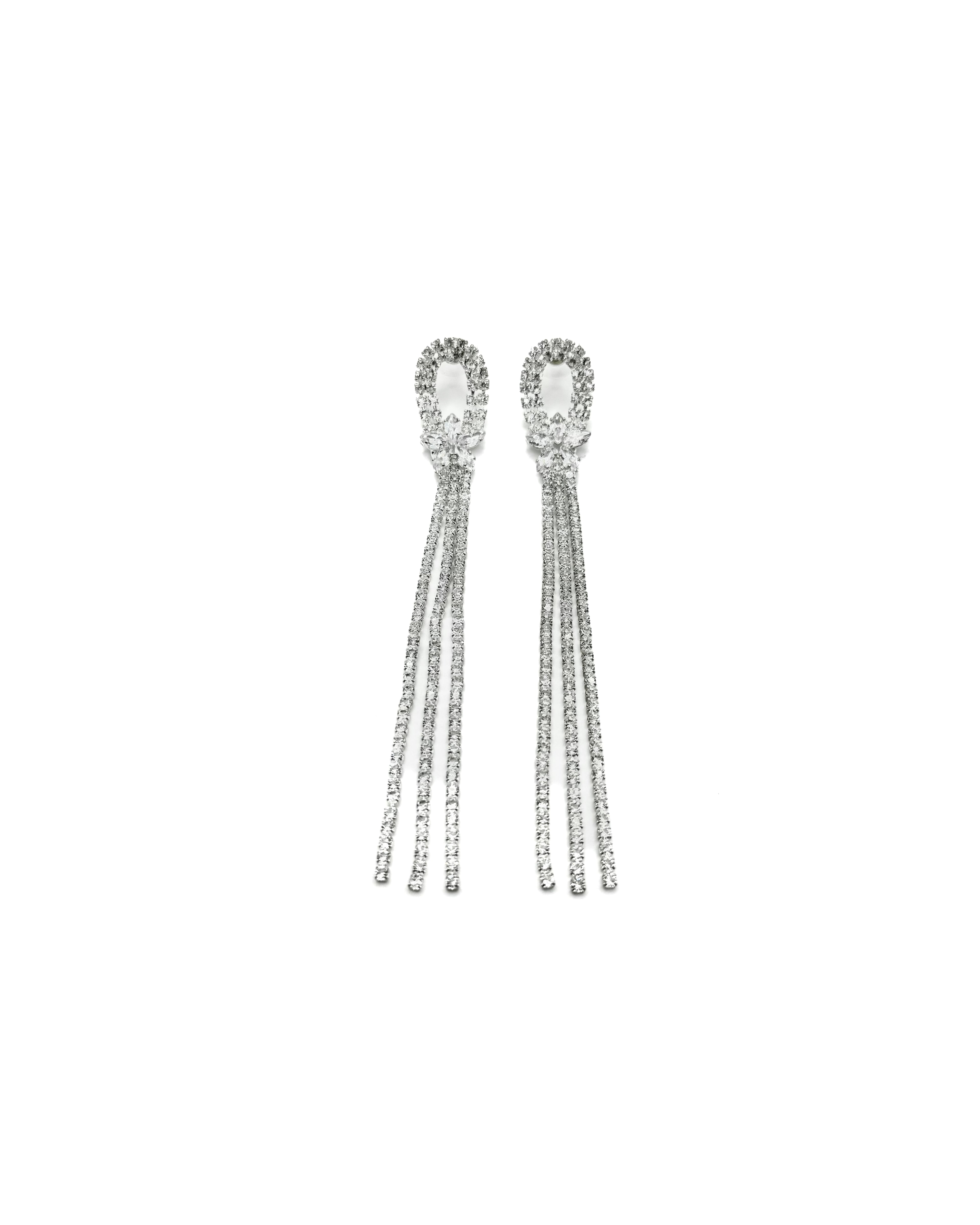 Crystal Fringe Earrings