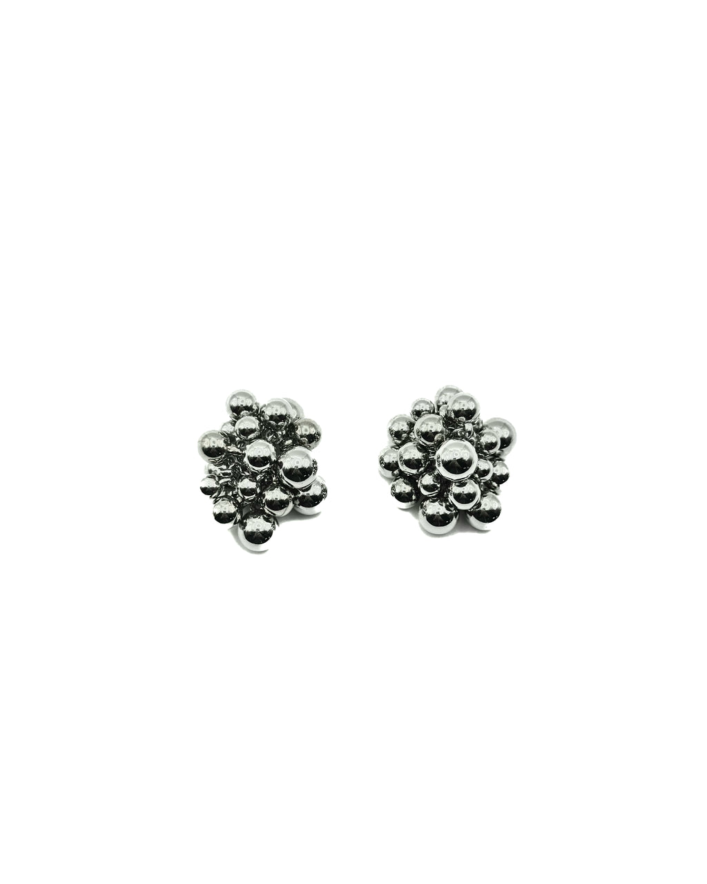 Metal Bubble Earrings