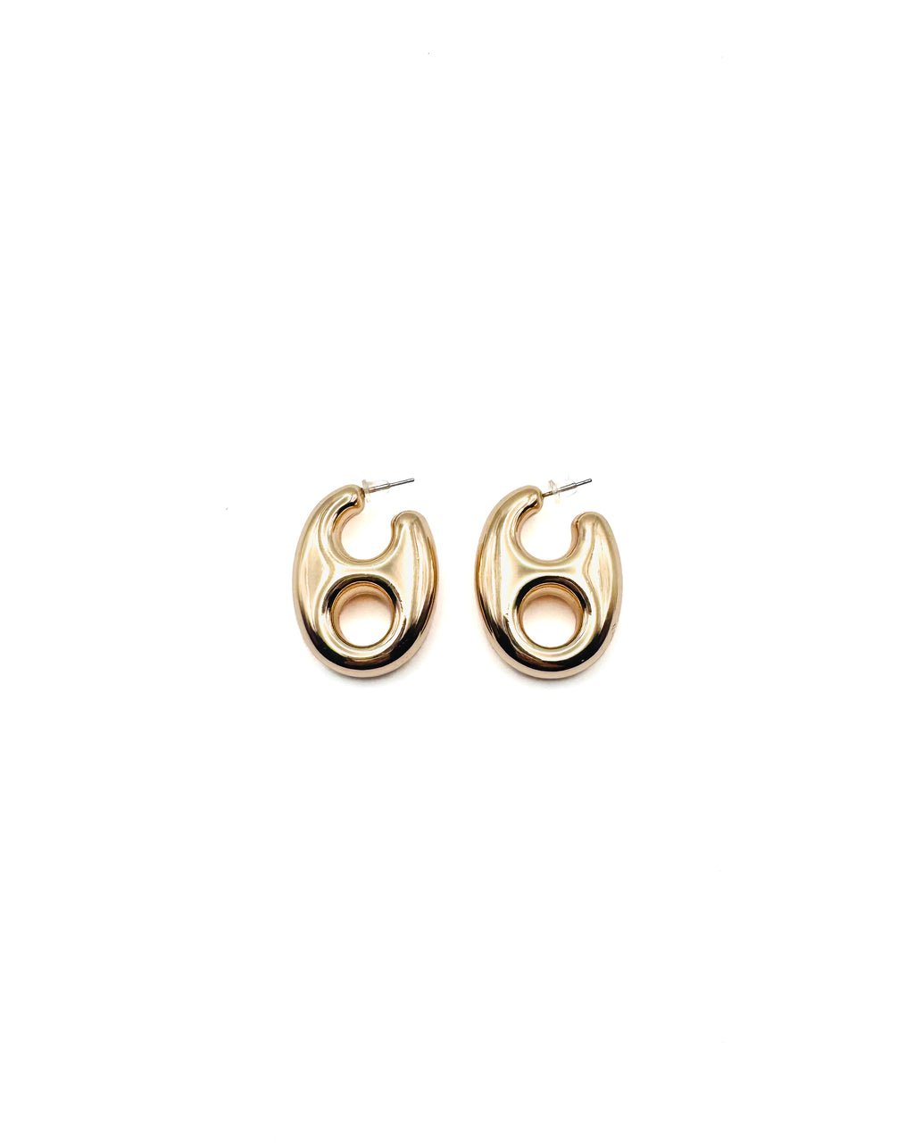 Sculpt Hoop Earrings
