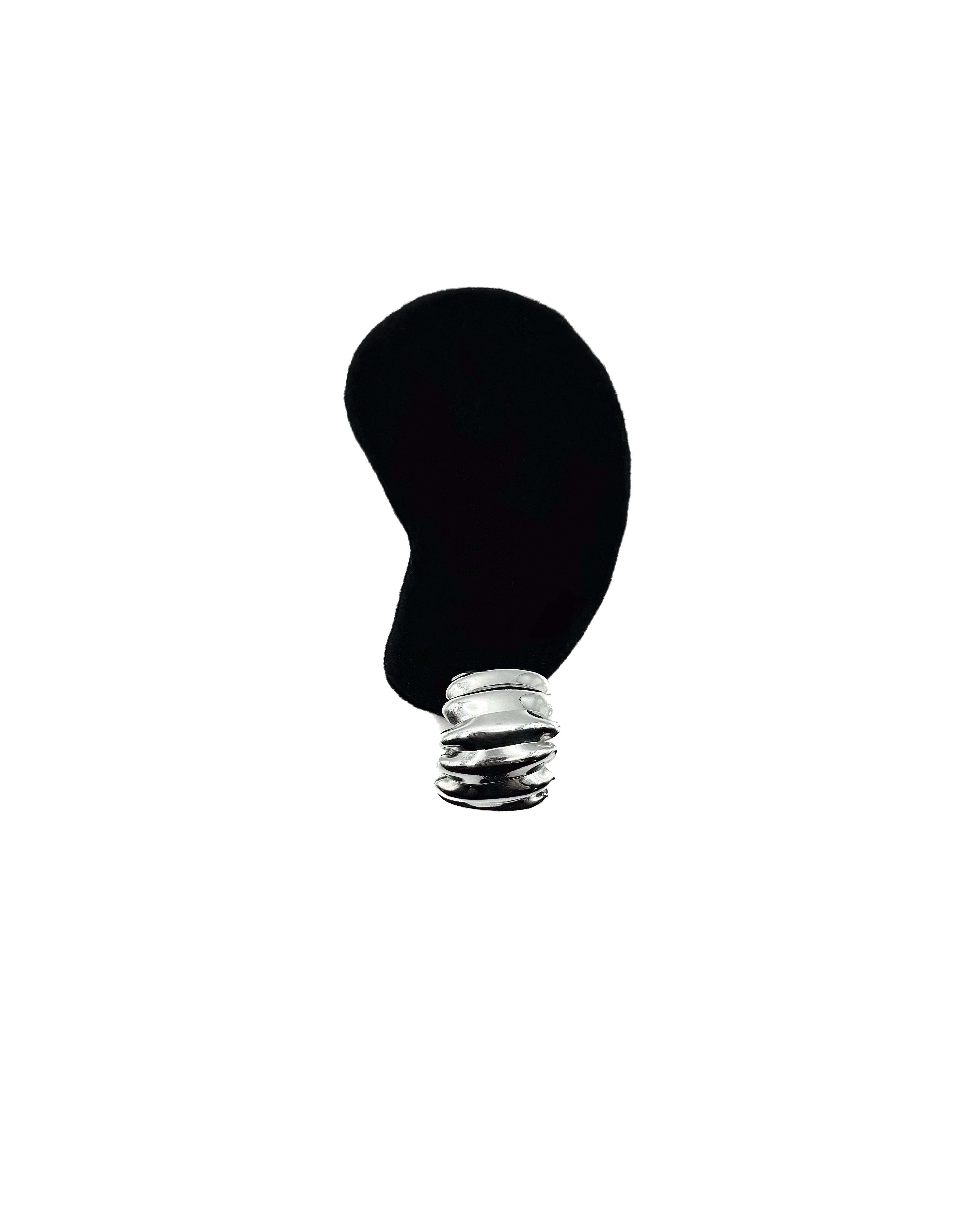 Ripple Hoops Earrings