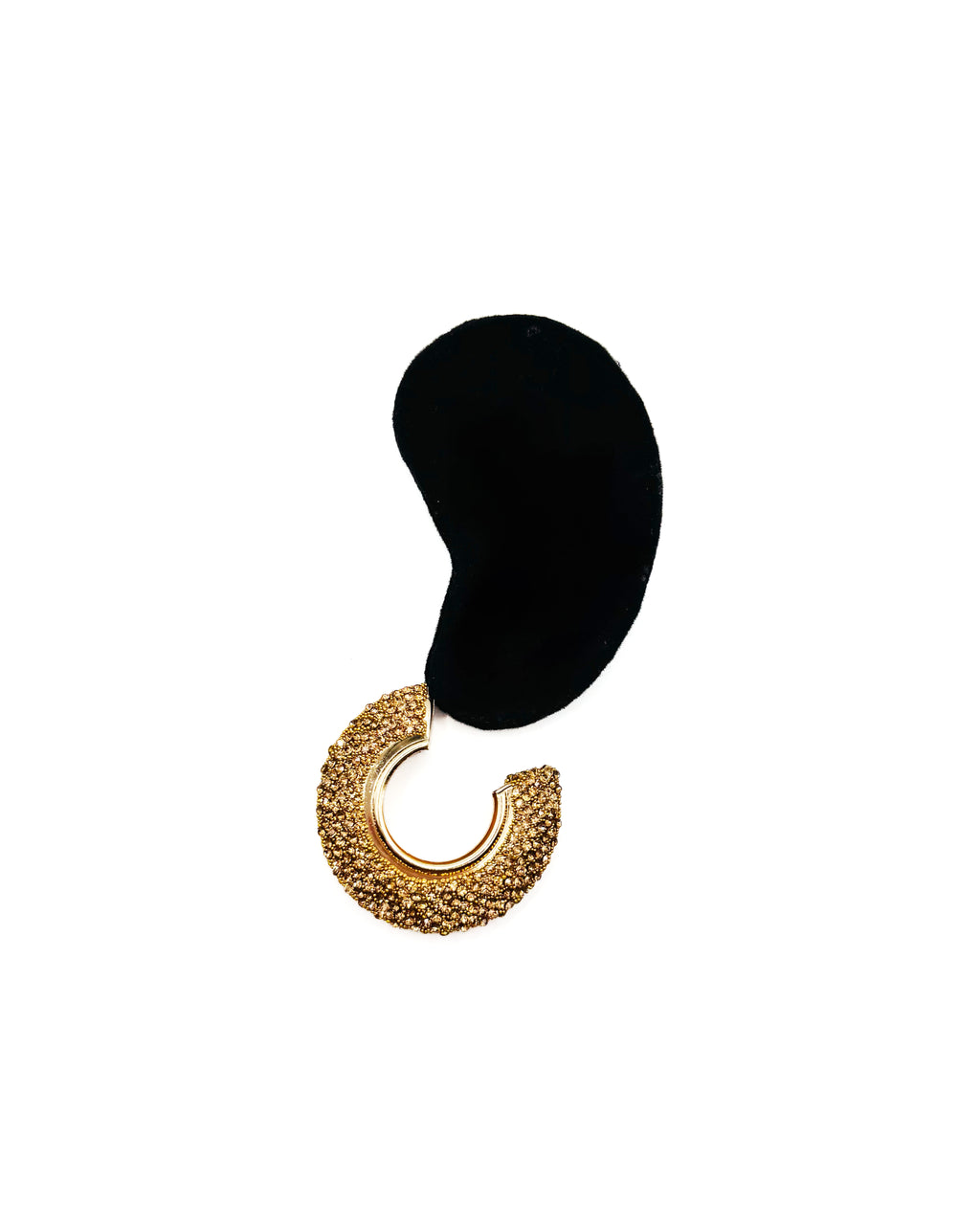 Mocha Rise Hoops Earrings