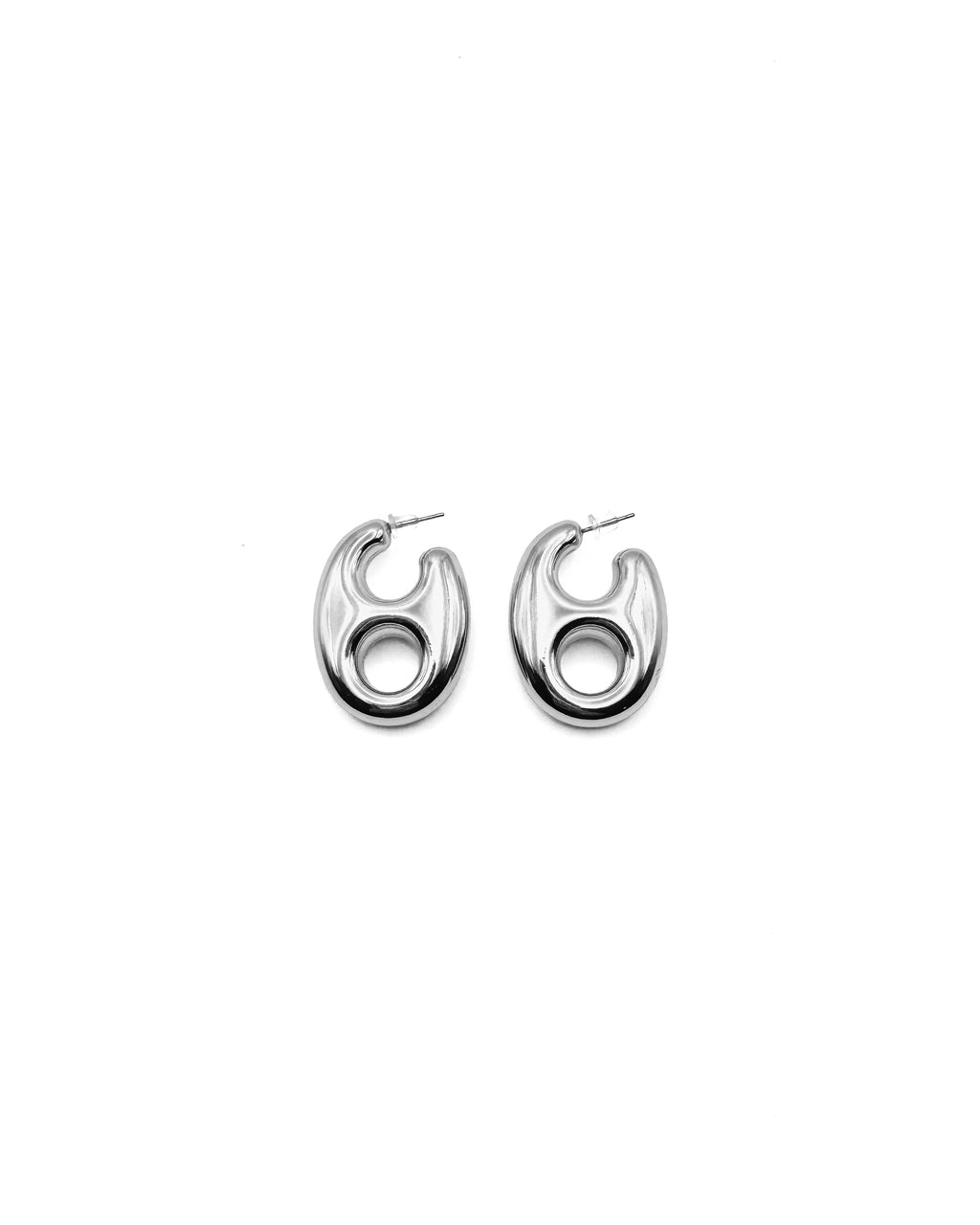 Sculpt Hoop Earrings